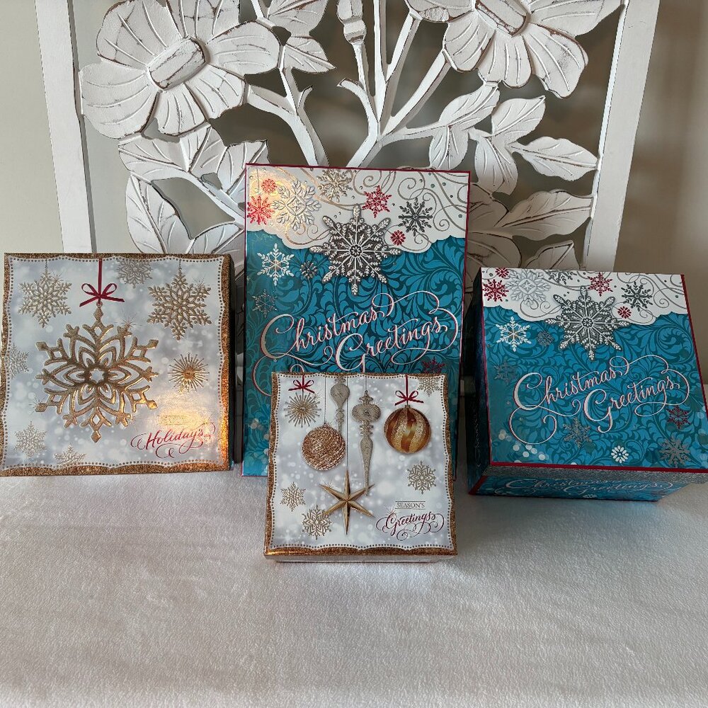 The Lindy Bowman Company - Holiday Gift Box - Set of 4